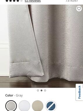 jcpenney Silver Gray Geometric Grommet Curtain Panel
